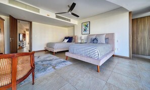 Condo, Multiple Beds, Hot Tub, Beach View (Nima Bay F602) | 2 bedrooms, individually decorated, individually furnished, bed sheets - Luxury 2BR Condo in Marina - Pool - Zen Rooftop (Puerto Vallarta)