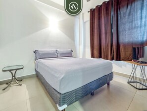 Apartemen, 2 Tempat Tidur Queen, dapur, pemandangan pantai (Puerta arena J22) | 2 kamar tidur dan didekorasi berbeda-beda