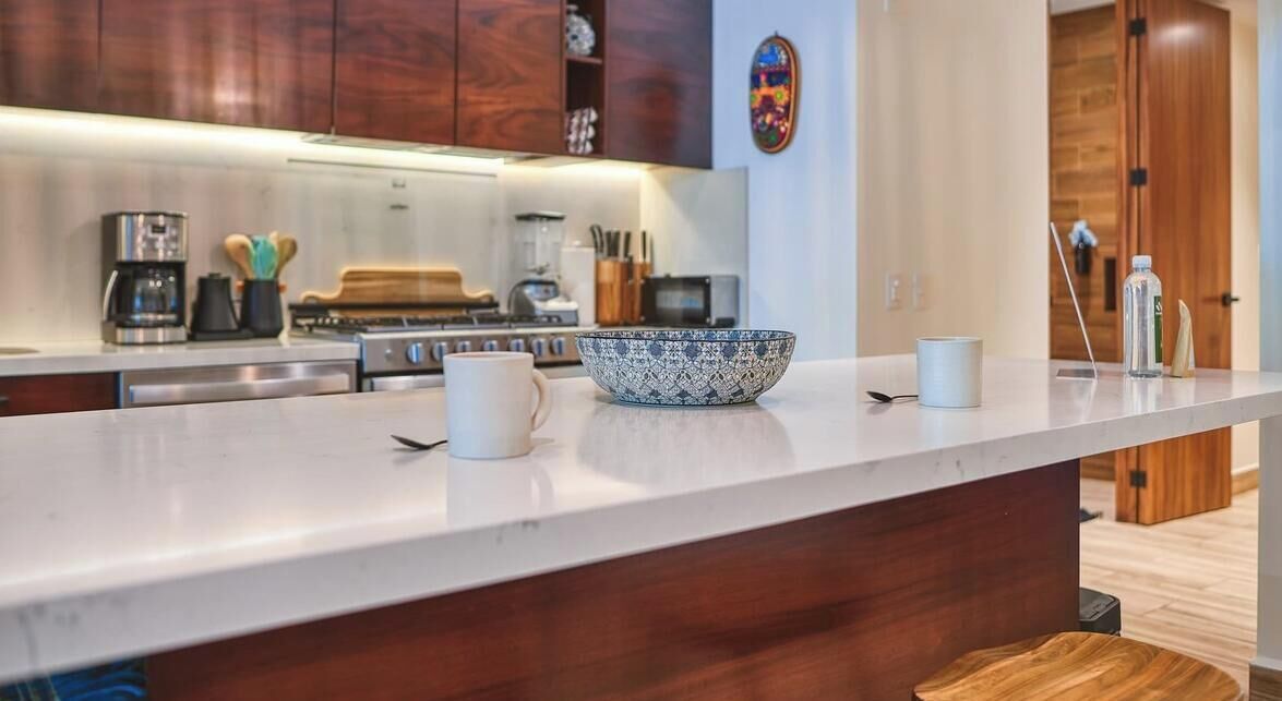 Apartment, Multiple Beds, Terrace, Ocean View (Lofts Delfines 1A) | Private kitchen