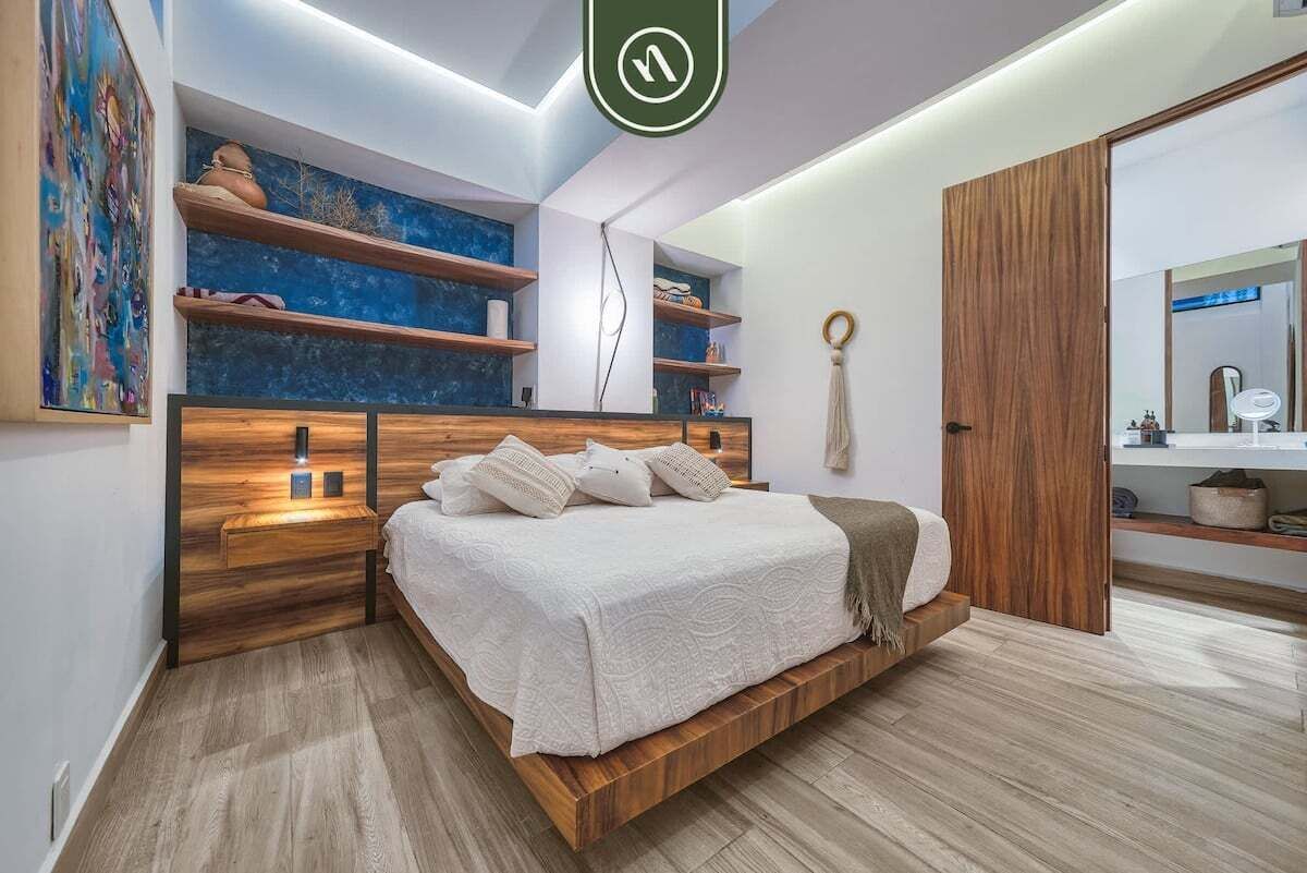 อพาร์ทเมนท์, หลายเตียง, ระเบียง, วิวทะเล (Lofts Delfines 1A) | 2 ห้องนอน, ห้องพักตกแต่งอย่างมีเอกลักษณ์, ตกแต่งพิเศษโดยเฉพาะ