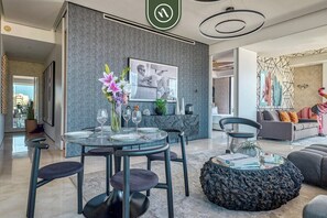Condo, 1 King Bed with Sofa bed, Terrace, Ocean View (Pier 57 - 505) | Interior - Luxury Corner Unit With Breataking Ocean Views (Puerto Vallarta)
