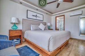 Departamento, varias camas, hidromasaje, vista a la alberca (Marina del Rey 402) | 3 habitaciones, decoración personalizada y muebles diferentes