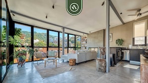 Apartment, 1 King Bed, Fireplace, Beach View (Casa Lucas PH) | Interior - Luxury Penthouse - Amazing View in Romantic Zone (Puerto Vallarta)