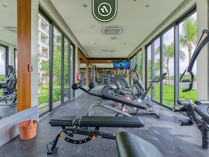 Fitness facility - Luxury Condo With Canal View - Near Beach (Nuevo Nayarit)