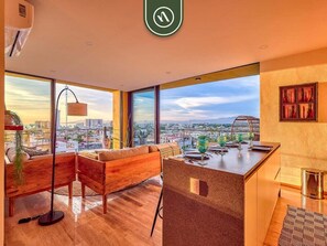 Apartment, Multiple Beds, Kitchen, Ocean View (Koralion 4D) | Interior