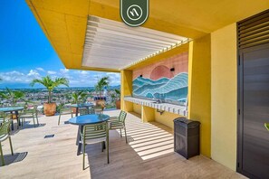 Apartment, Multiple Beds, Kitchen, Ocean View (Koralion 4D) | Outdoor dining