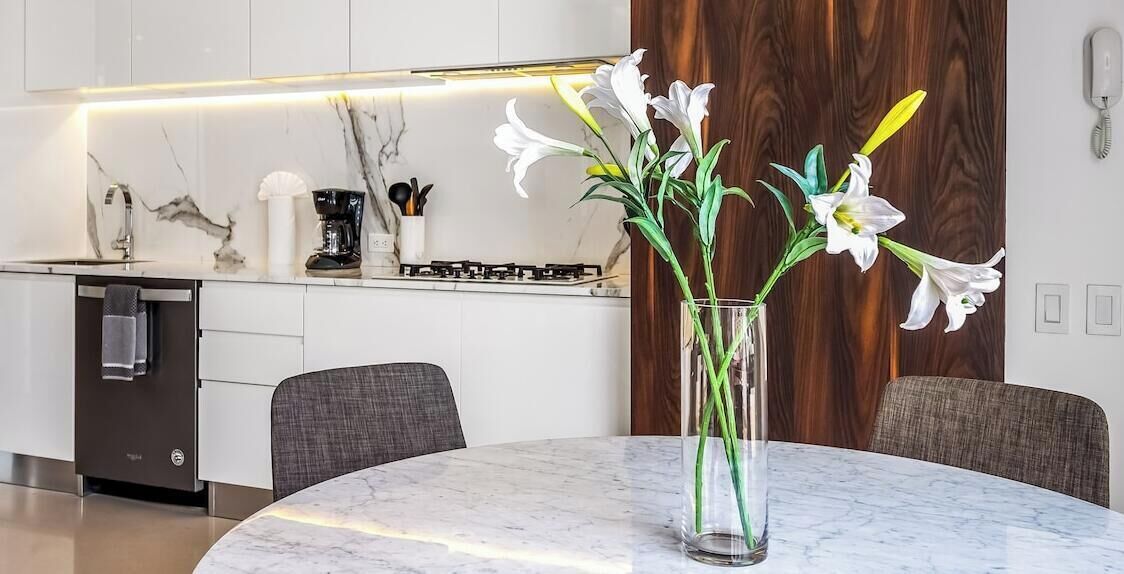 Apartment, 1 King Bed with Sofa bed, Balcony, Ocean View (Pier 57 201) | Private kitchen