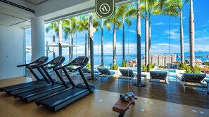 Fitness facility - Amazing 1 BR Condo With Rooftop Pool - Gym - King (Puerto Vallarta)