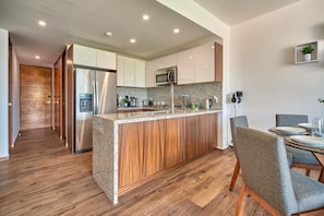 Appartement, plusieurs lits, balcon, vue plage (Verde Mar Living 405) | Cuisine privée