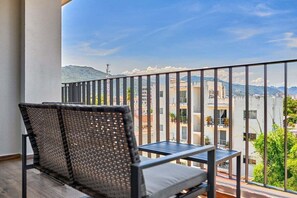 Appartement, plusieurs lits, balcon, vue plage (Verde Mar Living 405) | Vue de la chambre
