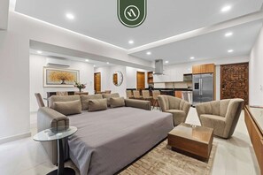 Apartment, Multiple Beds, Pool Access, Beach View (Quinta San Miguel 502 T3) | Interior - Tropical 2 BR Retreat - Close to the Beach - Pool (Nuevo Nayarit)