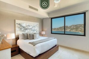 4 bedrooms, individually decorated, individually furnished, bed sheets