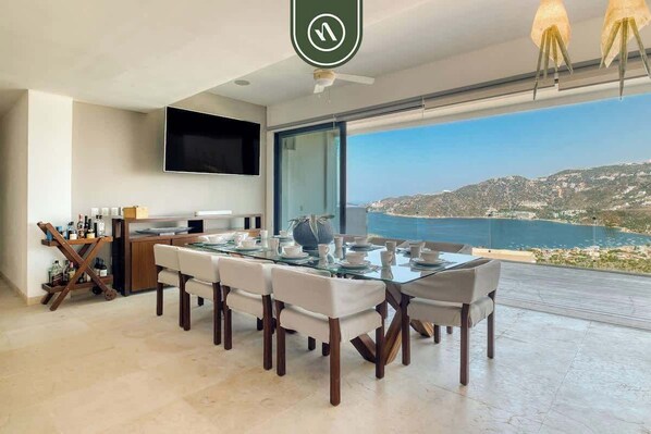 Departamento, varias camas, cocina, vista a la playa (Joya Departamento 5) | Restaurantes