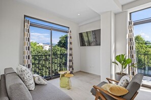 Condo, Multiple Beds, Balcony (Galeritas 5) | Living area | 42-inch flat-screen TV with digital channels - Galeritas 5 (Puerto Vallarta)