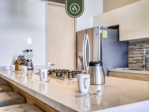 Private kitchen - Luxury Oceanfront 3 BR Penthouse - Beach (Puerto Vallarta)