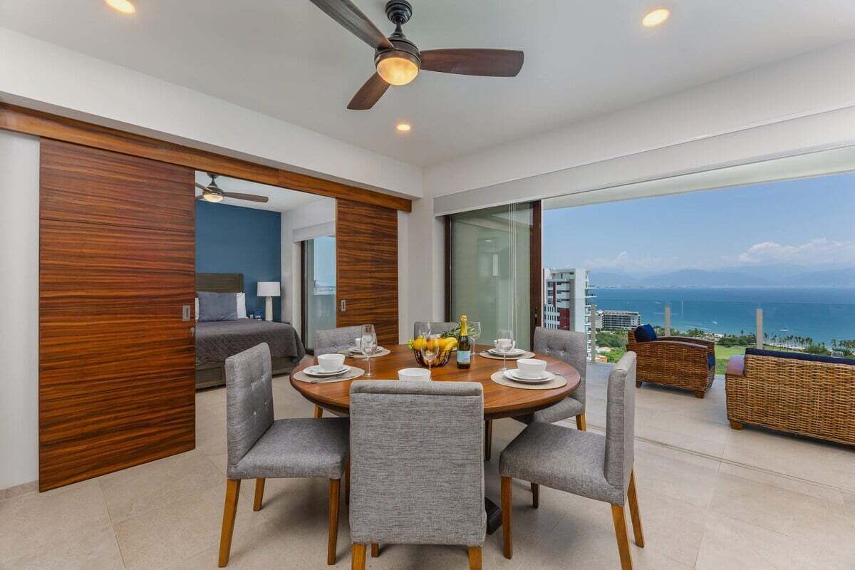 Condo, Multiple Beds, Hot Tub, Ocean View (Alamar Delta I 902) | Dining