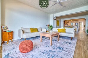 Condo, Multiple Beds, Pool Access, Ocean View (Vista del Sol 811) | Living area - Brand New 2BR Condo With Oceanview - Terrace (Puerto Vallarta)