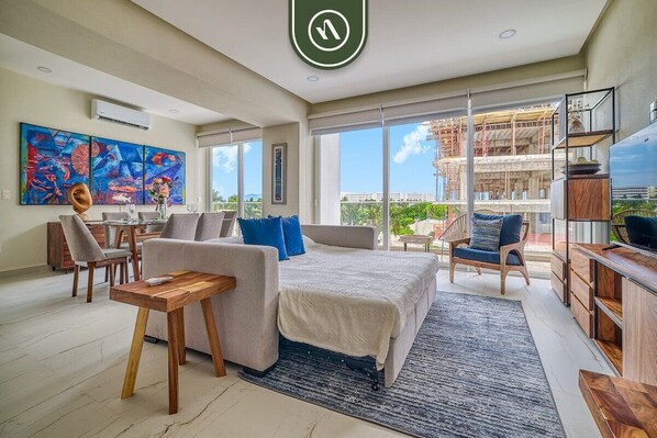 Apartment, Multiple Beds, Balcony, Beach View (Quinta San Miguel 404 T3) | Living area