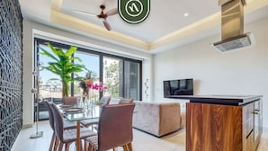 公寓, 1 张大床, 按摩浴缸, 海洋景观 (Madero 320 B103)