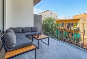شقة - سرير كبير - بحوض استحمام بنظام دفع المياه - بمنظر للمحيط (Madero 320 B103) | إطلالة الغرفة