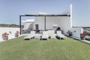 Terrace/patio - Cozy 2BR House 2 min to the Beach - Pool - Terrace (Bucerías)