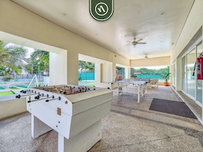 Apartment, Multiple Beds, Kitchen, Ocean View (Flamingos Beach and Golf 102) | Terrace/patio