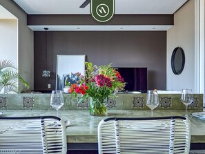 Condo, 1 King Bed, Kitchen, Ocean View (Pier 57 511) | Interior - Luxury 1 BR Condo in Pier 57 - Infinity Pool (Puerto Vallarta)