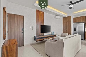 Apartment, Multiple Beds, Terrace, Ocean View (Casa Galeana 202) | Interior - Luxury 2 BR - Downtown - Pool - Sunset in Terrace (Puerto Vallarta)