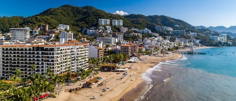 بالقرب من الشاطئ