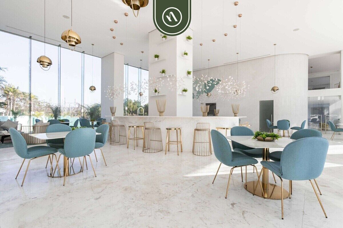 Appartement, plusieurs lits, accès piscine, vue océan (Maritima Golf 5U) | 3 chambres, décoration personnalisée, ameublement personnalisé
