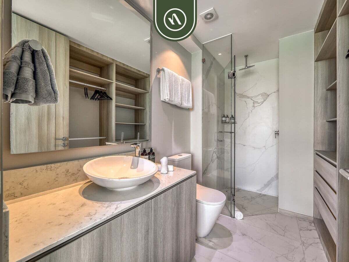 Apartment, Multiple Beds, Pool Access, Ocean View (Maritima Golf 5U) | Bathroom