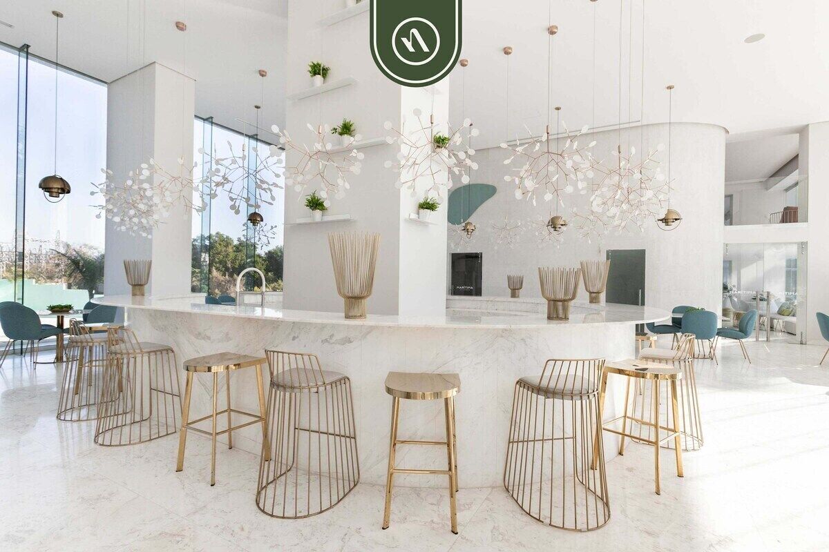 Departamento, varias camas, acceso a la alberca, vista al océano (Maritima Golf 5U) | Interior