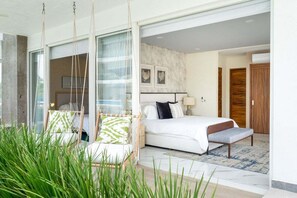 Condo, Multiple Beds, Pool Access, Pool View (Quinta San Miguel 101 T1) | 2 bedrooms, individually decorated, individually furnished, bed sheets - Quinta San Miguel T1 101, 2 Bedrooms (Nuevo Nayarit)