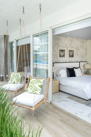 Condo, Multiple Beds, Kitchen, Pool View (Quinta San Miguel T1 101) | 2 bedrooms, individually decorated, individually furnished, bed sheets