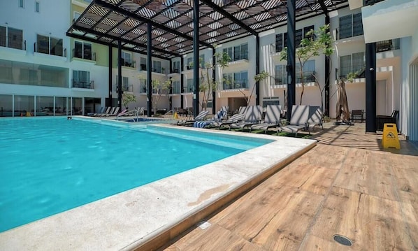 Pool - Cozy Studio -private Balcony - Pool - Gym (Bucerías)