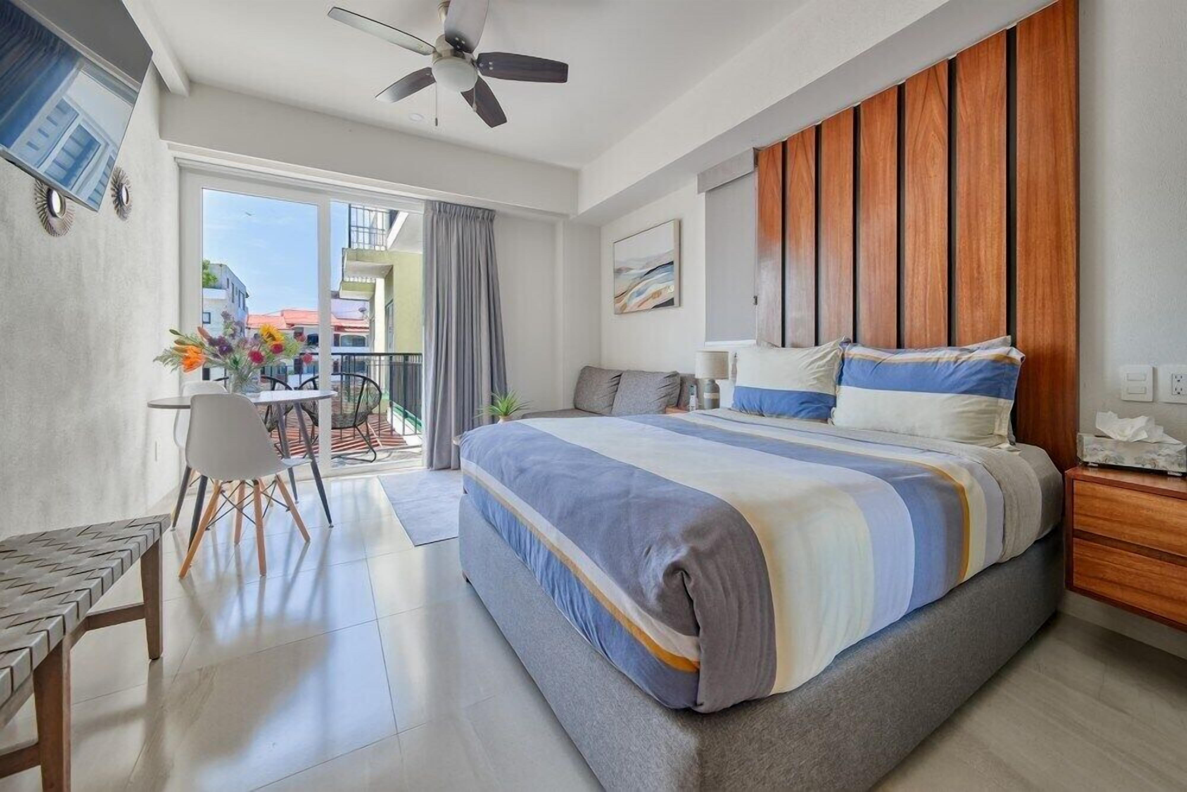 Condo, 1 cama King, acesso à piscina, vista para a cidade (Life Bucerias 418) | 1 quarto, individualmente decorados, individualmente mobiliados
