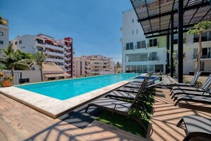 Pool - Cozy Studio -private Balcony - Pool - Gym (Bucerías)