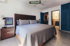 Condo, Multiple Beds, Terrace, Ocean View (La Palapa 106) | 2 bedrooms, individually decorated, individually furnished, bed sheets