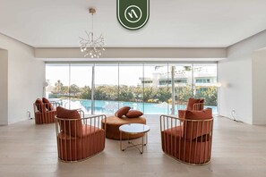 Appartement, 2 grands lits, baignoire à jets, vue sur la piscine (Maritima Golf 5J) | Piscine