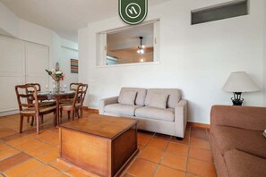 Apartment, Multiple Beds, Balcony, Ocean View (One Beach Street 310 C) | Living area