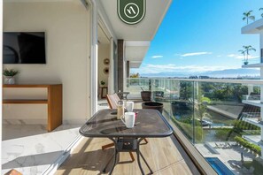 Condo, Multiple Beds, Balcony, Beach View (Quinta San Miguel 503) | Outdoor dining