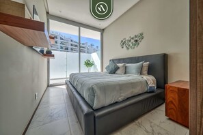 公寓, 多张床, 厨房, 海洋景观 (Maritima Playa 1P) | 2 多间卧室、特色装修、特色家居