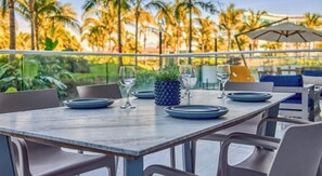 Condo, Multiple Beds, Pool Access, Ocean View (Maritima Playa 1P) | Outdoor dining