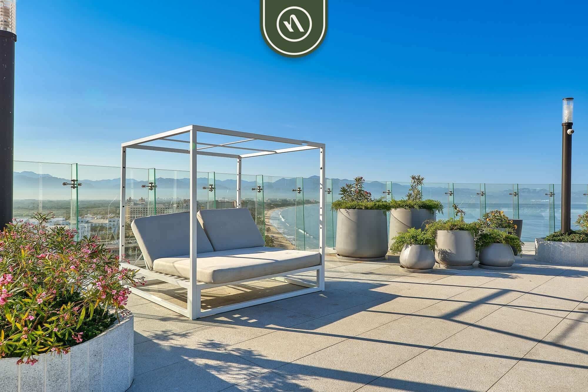 Appartamento, letti multipli, cucina, vista oceano (Maritima Playa 1P) | Terrazza/patio