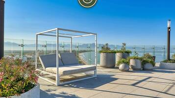 Appartamento, letti multipli, cucina, vista oceano (Maritima Playa 1P) | Terrazza/patio