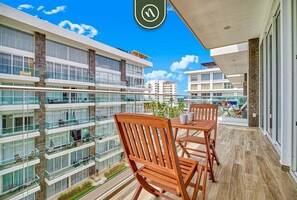 Condo, Multiple Beds, Balcony, Pool View (Quinta San Miguel 502 T2) | View from room