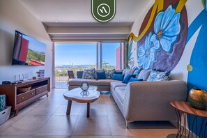 Apartment, Multiple Beds, Pool Access, Ocean View (DToscana 308 Pisa) | Living area