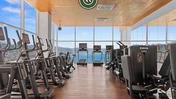 Appartamento, 1 letto king con divano letto, idromassaggio (Harbor 171 North Tower 804) | Area fitness