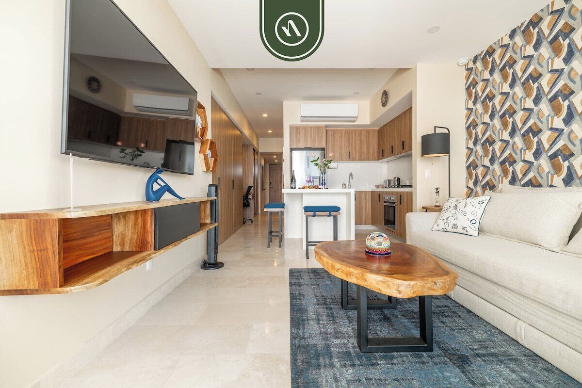 Condo, 1 King Bed with Sofa bed, Jetted Tub, Ocean View (Harbor 171 North Tower 804) | Living area