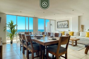 아파트, 침대(여러 개), 주방, 바다 전망 (Bora Bora 104 GH03) | 다이닝